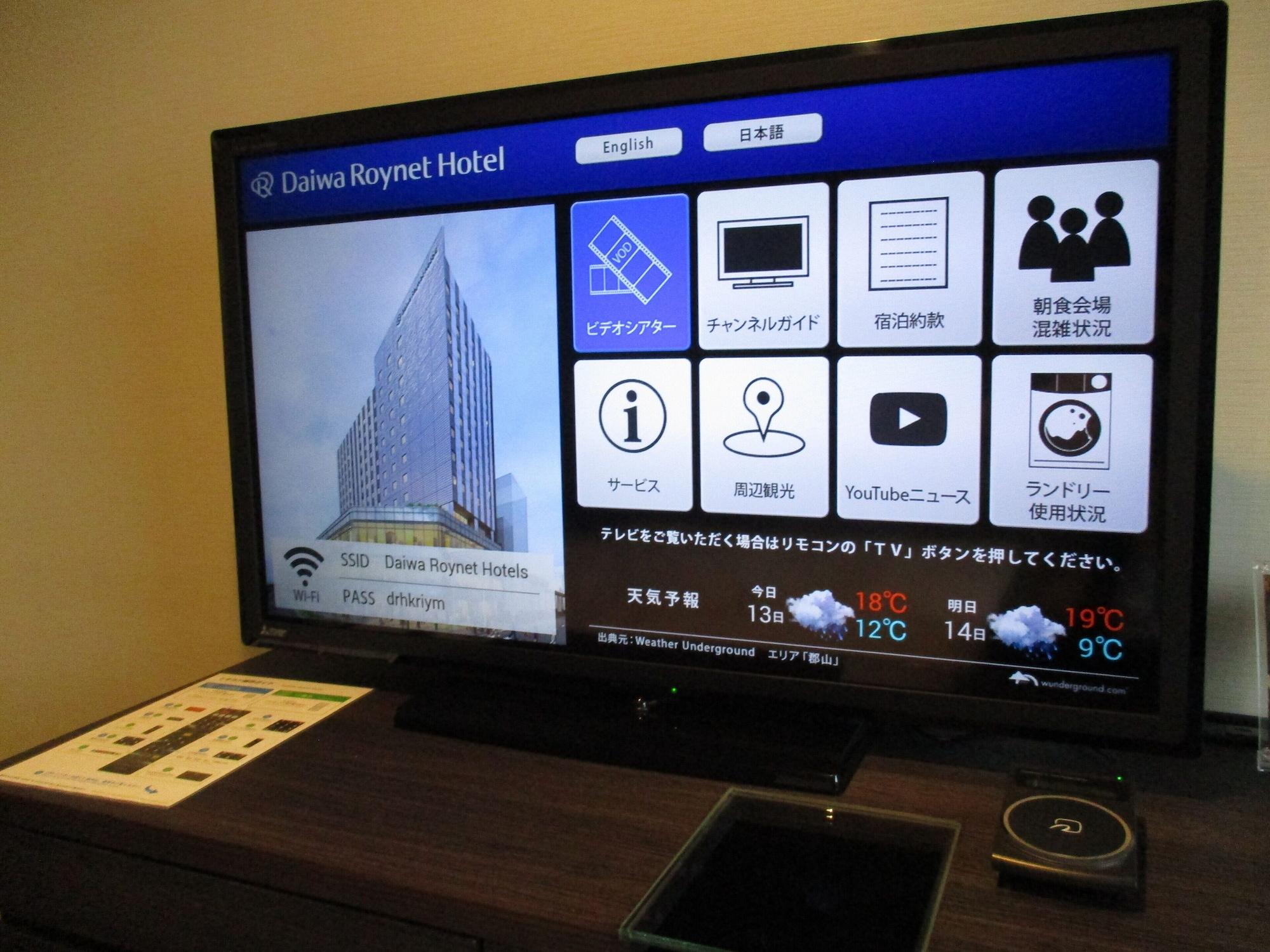 Daiwa Roynet Hotel Koriyama Ekimae Bagian luar foto