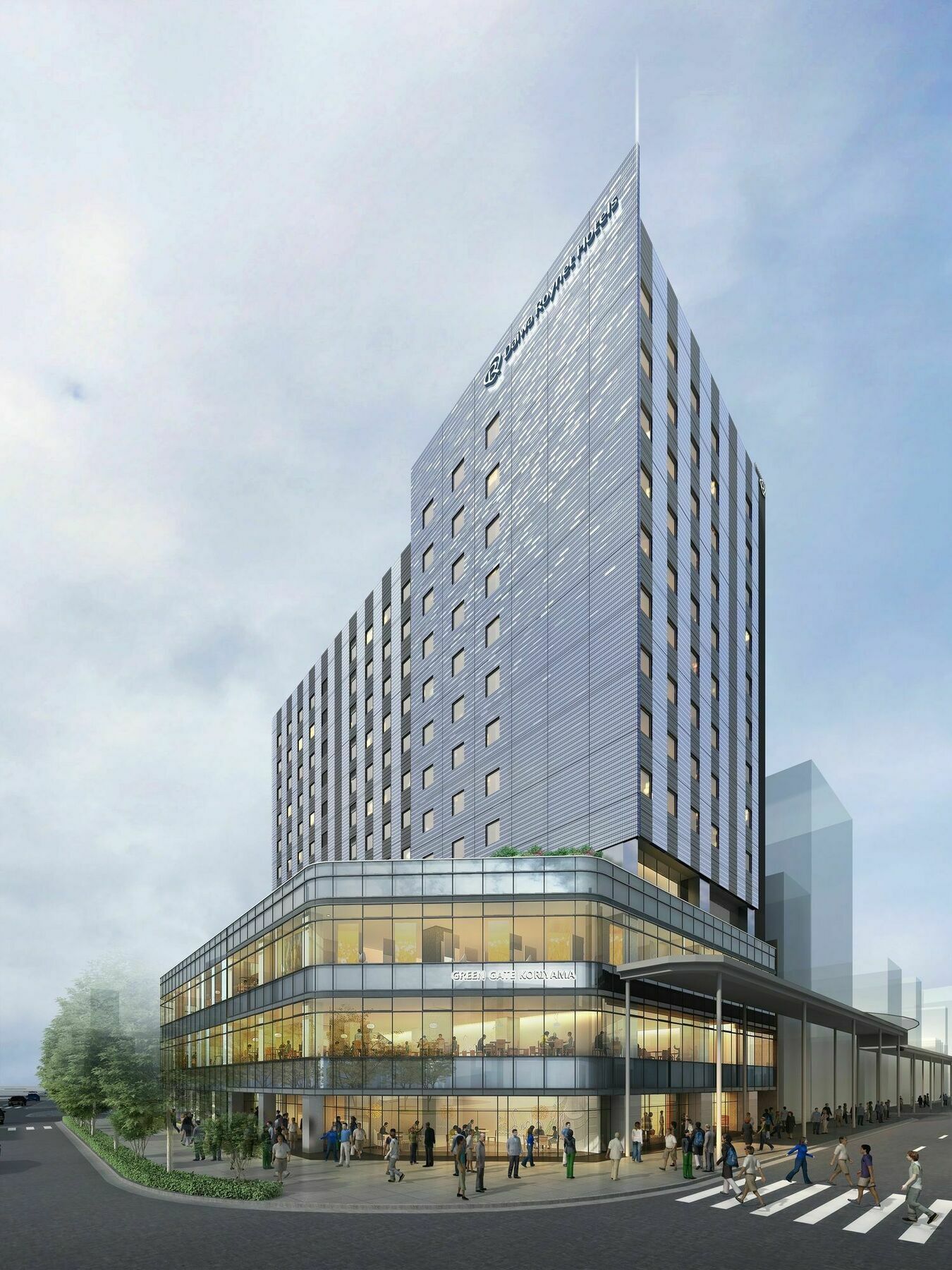 Daiwa Roynet Hotel Koriyama Ekimae Bagian luar foto